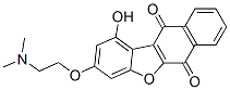 3-(2-(dimethylamino)ethoxy)-1-hydroxybenzo(b)naphtho(2,3-d)furan-6,11-dione CAS#: 151775-55-2
