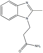 3-(2-methylbenzoimidazol-1-yl)propanamide CAS#: 40508-01-8