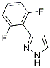 3-(2,6-DIFLUOROPHENYL)-1H-PYRAZOLE CAS#: 154258-88-5
