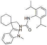 3-(2,6-dipropan-2-ylphenyl)-1-[[1-(1-methylindol-3-yl)cyclohexyl]methy l]urea CAS#: 145131-25-5