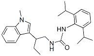 3-(2,6-dipropan-2-ylphenyl)-1-[2-(1-methylindol-3-yl)butyl]urea CAS#: 145131-23-3