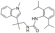 3-(2,6-dipropan-2-ylphenyl)-1-[2-methyl-2-(1-methylindol-3-yl)propyl]u rea CAS#: 145131-27-7