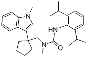 3-(2,6-dipropan-2-ylphenyl)-1-methyl-1-[[1-(1-methylindol-3-yl)cyclope ntyl]methyl]urea CAS#: 145131-58-4