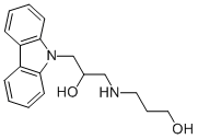 3-(3-CARBAZOL-9-YL-2-HYDROXY-PROPYLAMINO)-PROPAN-1-OL CAS#: 324773-66-2