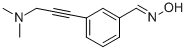 3-[3-(DIMETHYLAMINO)PROP-1-YNYL]BENZALDEHYDE OXIME CAS#: 175203-68-6