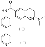 3-[3-(DIMETHYLAMINO)PROPYL]-4-HYDROXY-N-[4-(4-PYRIDINYL)PHENYL]BENZAMIDE DIHYDROCHLORIDE CAS#: 172854-55-6