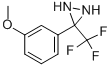 3-(3-METHOXYPHENYL)-3-(TRIFLUOROMETHYL)-DIAZIRIDINE CAS#: 154187-45-8