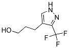 3-(3-TRIFLUOROMETHYL-1H-PYRAZOL-4-YL)-PROPAN-1-OL CAS#: 169213-78-9