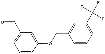 3-{[3-(TRIFLUOROMETHYL)BENZYL]OXY}BENZALDEHYDE CAS#: 343604-08-0