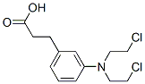 3-[3-[bis(2-chloroethyl)amino]phenyl]propanoic acid CAS#: 4252-25-9