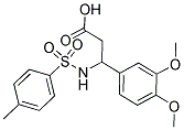 3-(3,4-DIMETHOXYPHENYL)-3-([(4-METHYL-PHENYL)SULFONYL]AMINO)PROPANOIC ACID CAS#: 332052-67-2