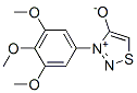3-(3,4,5-Trimethoxyphenyl)-1,2,3-thiadiazol-3-ium-4-olate CAS#: 41175-64-8
