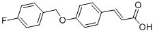 3-(4-(4-FLUOROBENZYLOXY)PHENYL)ACRYLIC ACID CAS#: 175136-19-3