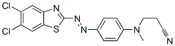 3-[[4-[(5,6-dichlorobenzothiazol-2-yl)azo]phenyl]methylamino]propiononitrile CAS#: 41362-82-7