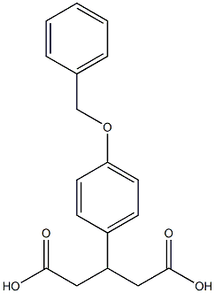 3-(4-BENZYLOXYPHENYL)PENTANEDIOIC ACID CAS#: 165119-29-9