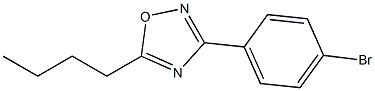 3-(4-BROMOPHENYL)-5-BUTYL-1,2,4-OXADIAZOLE CAS#: 313536-71-9