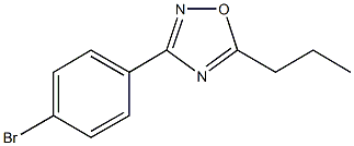 3-(4-BROMOPHENYL)-5-PROPYL-1,2,4-OXADIAZOLE CAS#: 312750-72-4