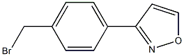 3-(4-(BroMoMethyl)phenyl)isoxazole CAS#: 169547-67-5