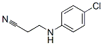 3-[(4-CHLOROPHENYL)AMINO]PROPANENITRILE CAS#: 41833-57-2