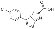 3-(4-CHLOROPHENYL)IMIDAZO[2,1-B]THIAZOLE-6-CARBOXYLIC ACID CAS#: 173605-66-8