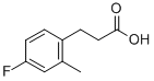 3-(4-FLUORO-2-METHYL-PHENYL)-PROPIONIC ACID CAS#: 166251-34-9