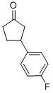 3-(4-FLUOROPHENYL)CYCLOPENTANONE CAS#: 165591-10-6