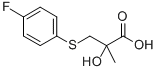 3-(4-Fluobenzenesulfhydry)-2-hydroxyl-2-methylpropionic acid CAS#: 151262-57-6