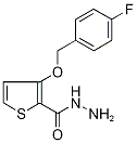 3-(4-Fluorobenzyloxy)thiophene-2-carbohydrazide 97% CAS#: 338751-50-1