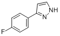 3-(4-Fluorophenyl)-1H-pyrazole CAS#: 154258-82-9