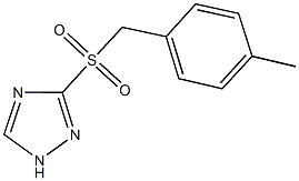 3-[(4-METHYLBENZYL)SULFONYL]-1H-1,2,4-TRIAZOLE CAS#: 338393-13-8