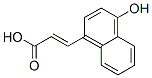 3-(4-hydroxy-1-naphthalenyl)-2-propenoic acid CAS#: 150863-83-5