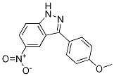 3-(4-methoxyphenyl)-5-nitro-1H-indazole CAS#: 395099-28-2