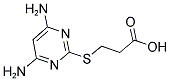 3-(4,6-DIAMINO-PYRIMIDIN-2-YLSULFANYL)-PROPIONIC ACID CAS#: 333409-96-4