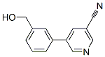 3-(5-Cyanopyridin-3-yl)benzyl alcohol CAS#: 328125-42-4