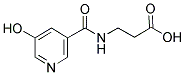 3-[(5-HYDROXY-PYRIDINE-3-CARBONYL)-AMINO]-PROPIONIC ACID CAS#: 325970-26-1