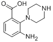 3-AMINO-2-PIPERAZIN-1-YLBENZOIC ACID CAS#: 394655-10-8