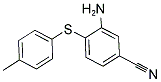 3-AMINO-4-[(4-METHYLPHENYL)SULFANYL]BENZENECARBONITRILE CAS#: 337924-03-5