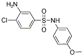 3-AMINO-4-CHLORO-N-(4-METHOXY-PHENYL)-BENZENESULFONAMIDE CAS#: 325745-59-3