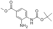3-AMINO-4-TERT-BUTOXYCARBONYLAMINO-BENZOIC ACID METHYL ESTER CAS#: 327046-67-3