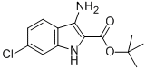 3-AMINO-6-CHLORO-1H-INDOLE-2-CARBOXYLIC ACID TERT-BUTYL ESTER CAS#: 165107-86-8