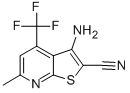 3-AMINO-6-METHYL-4-(TRIFLUOROMETHYL)THIENO[2,3-B]PYRIDINE-2-CARBONITRILE CAS#: 317840-08-7