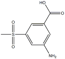 3-AMino-5-(Methylsulfonyl)benzoic acid CAS#: 151104-75-5