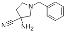 3-Amino-1-benzyl-3-cyanopyrrolidine CAS#: 145090-28-4