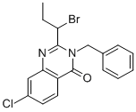 3-BENZYL-2-(1-BROMO-PROPYL)-7-CHLORO-3H-QUINAZOLIN-4-ONE CAS#: 383192-89-0