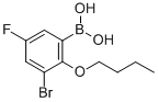 3-BROMO-2-BUTOXY-5-FLUOROPHENYLBORONIC CAS#: 352534-85-1