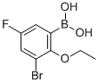 3-BROMO-2-ETHOXY-5-FLUOROPHENYLBORONIC CAS#: 352534-82-8