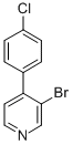3-BROMO-4-(4'-CHLOROPHENYL)PYRIDINE CAS#: 335642-99-4
