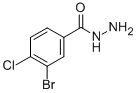3-BROMO-4-CHLOROBENZHYDRAZIDE CAS#: 148993-18-4