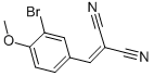 ((3-BROMO-4-METHOXYPHENYL)METHYLENE)METHANE-1,1-DICARBONITRILE CAS#: 313670-97-2