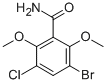 3-BROMO-5-CHLORO-2,6-DIMETHOXYBENZAMIDE CAS#: 175135-60-1